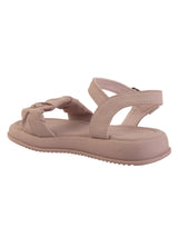 Purple Synthetic Leather Buckle Sandals For Kids-Girls (TC-B08-PUR)