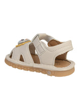 Beige Synthetic Leather LED Light And Chu-Chu Sound Musical Comfort Flat Sandals (TC-B13-BEIG)