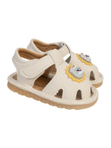 Beige Synthetic Leather LED Light And Chu-Chu Sound Musical Comfort Flat Sandals (TC-B13-BEIG)