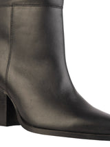 Black Leather Winter High-End Stylish Long Boots (TC-CARVELLA-BLK)