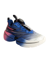 Blue Mesh Rotating Button Closure Sneakers For Kids-Unisex (TC-L9768-BLU)