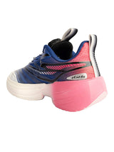 Blue Mesh Rotating Button Closure Sneakers For Kids-Unisex (TC-L9768-BLU)