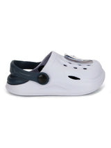Navy Blue Stylish Slip-On Clogs For Kids-Unisex (TC-LCLOG2-NVYBLU)