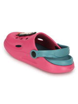 Pink Navy Stylish Slip-On Clogs For Kids-Unisex (TC-LCLOG2-PNKNVY)