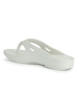 White Stylish Slip-On Flats For Men (TC-LFLATM-WHT)