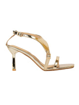 Light Gold Patent Leather Stiletto Heel Sandals (TC-M4518-4-LGLD)