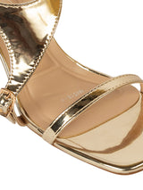 Light Gold Patent Leather Stiletto Heel Sandals (TC-M4518-4-LGLD)