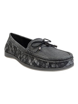 Black Canvas Stylish Loafers (TC-MD-2405-BLK)