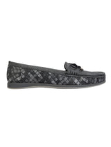 Black Canvas Stylish Loafers (TC-MD-2405-BLK)