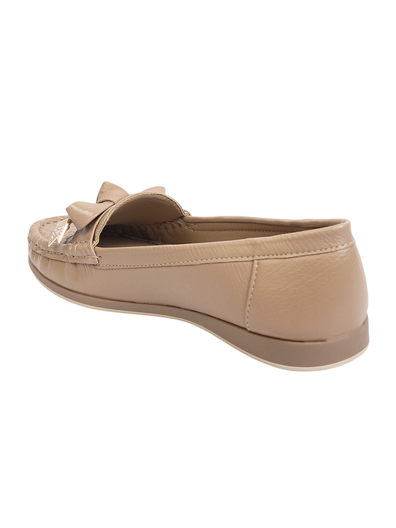 Mocha Synthetic Leather Stylish Loafers (TC-MD-2406-MOC)