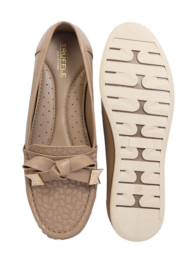Mocha Synthetic Leather Stylish Loafers (TC-MD-2406-MOC)