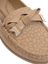 Mocha Synthetic Leather Stylish Loafers (TC-MD-2406-MOC)