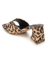 Dark Beige Suede Stylish Slip-On Block Mules (TC-NK-005-DBLEO)