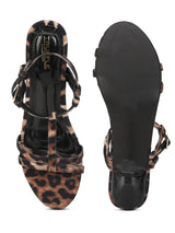 Leopard PU Buckle Stiletto Heels (TC-NK-010-LEO)