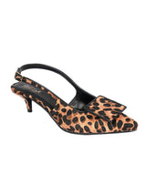 Brown Hairy Leopard Backstrap Pointed Toe Kitten Pumps (TC-OS-0311-BROLEO)