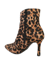 Black Hairy Leopard Pointed Toe Stiletto Heel Ankle Boot (TC-OS-0319-BLKLEO)
