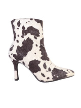 Brown Hairy Leopard Pointed Toe Stiletto Heel Ankle Boot (TC-OS-0319-BROLEO)