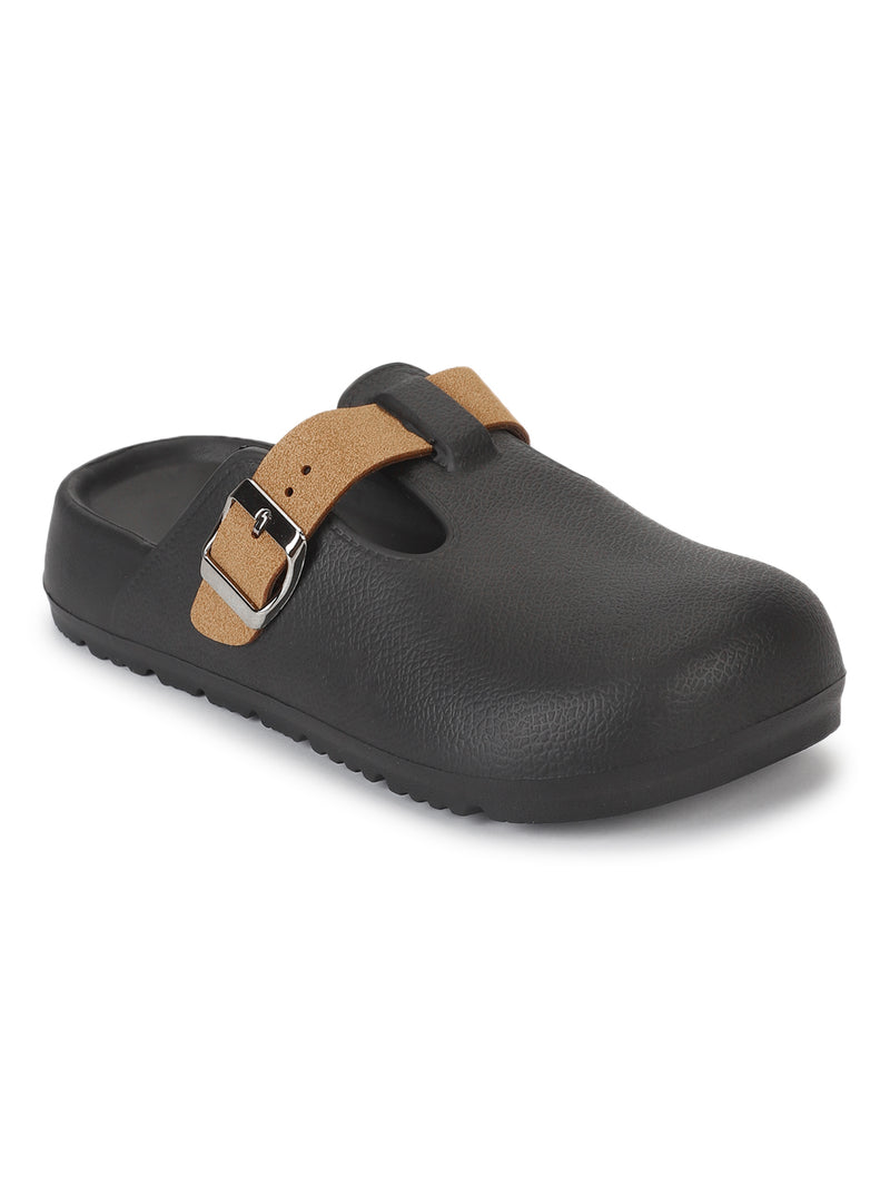 Black PU Slip-On Flats (TC-RS016-BLK)