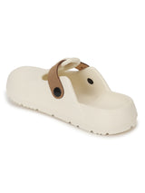 Cream PU Slip-On Flats (TC-RS016-CRM)