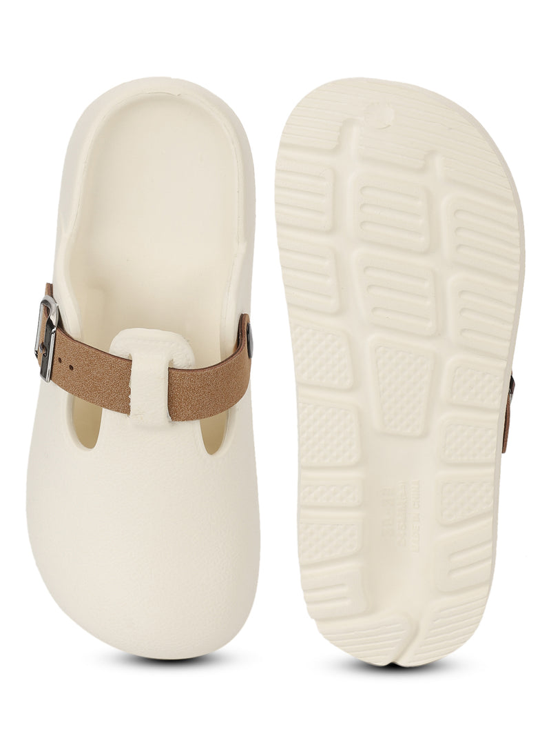 Cream PU Slip-On Flats (TC-RS016-CRM)