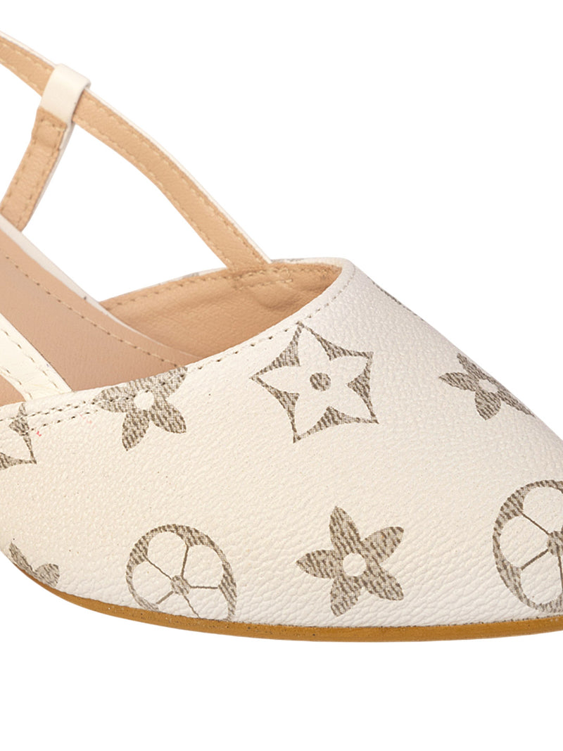 Black Synthetic Leather Stylish Kitten Heels For Kids-Girls (TC-RS215B-WHT)