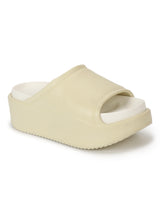 Lime White PU Slip-On Flats (TC-RS2509-LIMWHT)