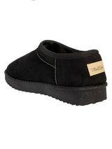 Black Suede Winter Stylish Ankle Boots (TC-RS2530-BLK)