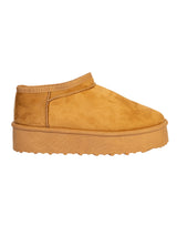 Camel Suede Winter Stylish Ankle Boots (TC-RS3521-CAM)