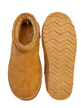 Camel Suede Winter Stylish Ankle Boots (TC-RS3521-CAM)