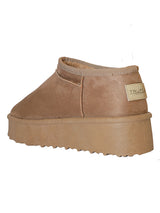 Khaki Suede Winter Stylish Ankle Boots (TC-RS3521-KHA)