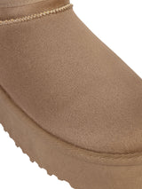 Khaki Suede Winter Stylish Ankle Boots (TC-RS3521-KHA)
