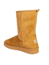 Camel Suede Winter Stylish High Ankle Boots (TC-RS3683H-CAM)
