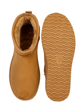 Camel Suede Winter Stylish Low Ankle Boots (TC-RS3683L-CAM)