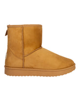 Camel Suede Winter Stylish Medium Ankle Boots (TC-RS3683M-CAM)