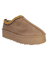 Khaki Suede Winter Stylish Low Ankle Boots (TC-RS3684-KHA)