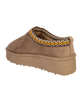 Khaki Suede Winter Stylish Low Ankle Boots (TC-RS3684-KHA)