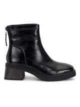 Black PU High-End-Fashion Stylish Ankle Boots (TC-RS3692-BLK)