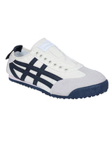 Beige Navy Canvas Stylish Slip-On Sneakers (TC-RS3801-BEIGNVY)