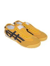 Mustard Black Canvas Stylish Slip-On Sneakers (TC-RS3801-MUSBLK)