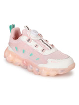 Pink Mesh Rotating Button Sneakers (TC-RS40001-PNK)