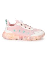 Pink Mesh Rotating Button Sneakers (TC-RS40001-PNK)