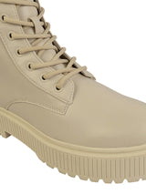 White Synthetic Leather Winter High-End Stylish Ankle Boots (TC-RSZY613-WHT)