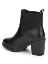 Black PU High-End-Fashion Stylish Ankle Boots (TC-ST-BRUCE-BLKPU)