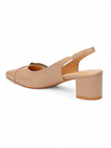 Nude Patent Leather Block Heel Sandals (TC-Y7188-5-NUD)