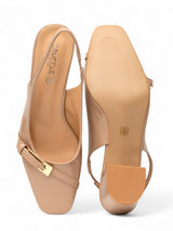 Nude Patent Leather Block Heel Sandals (TC-Y7188-5-NUD)