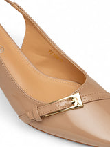 Nude Patent Leather Block Heel Sandals (TC-Y7188-5-NUD)