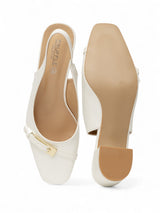 White Patent Leather Block Heel Sandals (TC-Y7188-5-WHT)