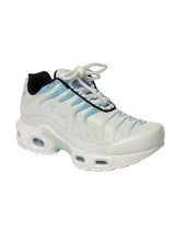 White Blue Mesh Lace-Up Sneakers For Kids-Unisex (TC-Z2324-WHTBLU)