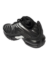 Black Silver Mesh Lace-Up Sneakers For Kids-Unisex (TC-Z2327-BLKSIL)