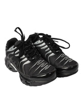 Black Silver Mesh Lace-Up Sneakers For Kids-Unisex (TC-Z2327-BLKSIL)
